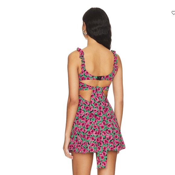 For Love & Lemons Giulia Mini Dress - New - Picture 2 of 3